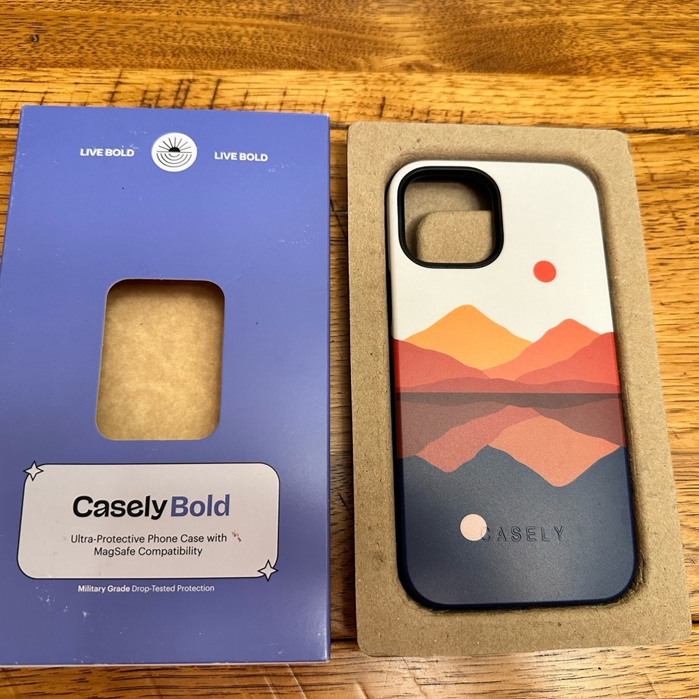 Casely Opposites Attract/Day & Night Colorblock Case